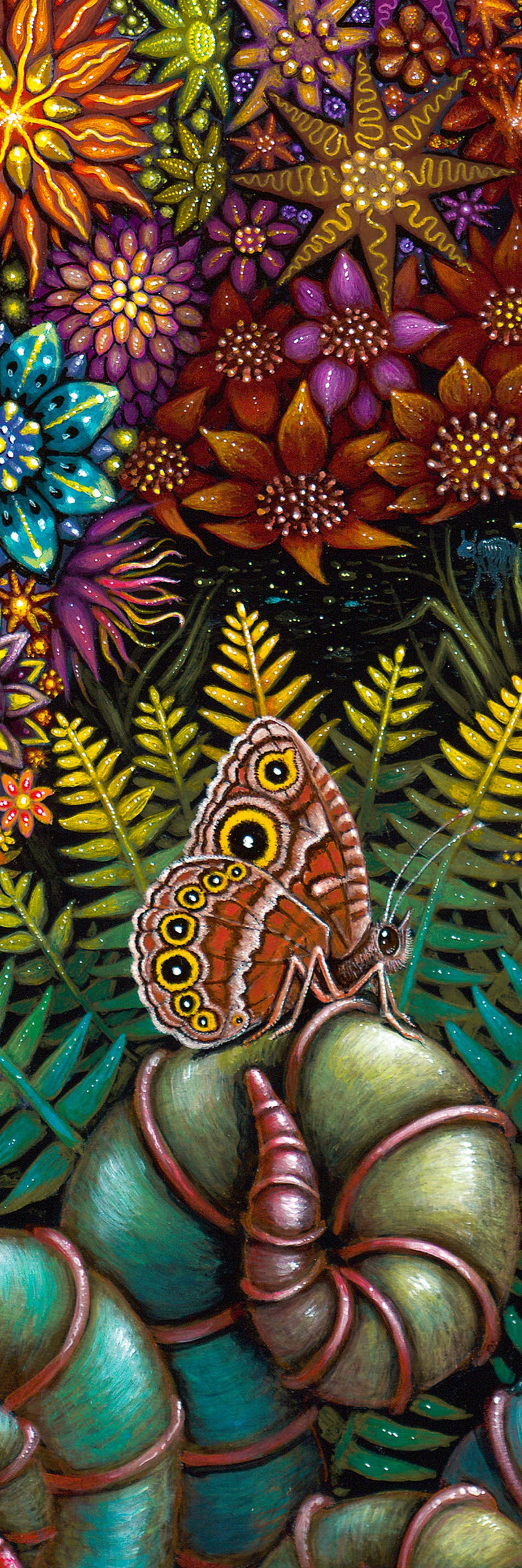 Art & Fable Puzzle Company - MegaFlora - 1000pc Velvet-Touch Dinosaur Puzzle