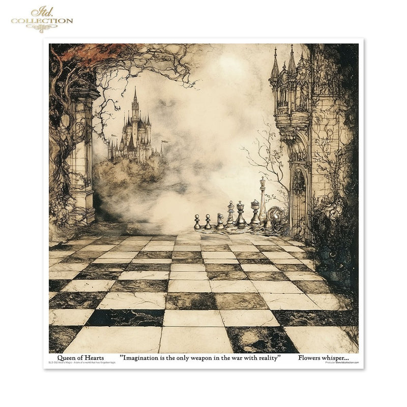 ITD Collection - Alice's Magic Vol.2  Scrapbooking Papers