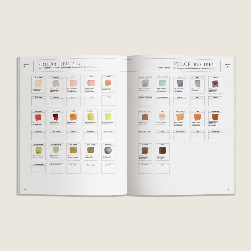 Sarah Simon - Watercolor Workbook 3