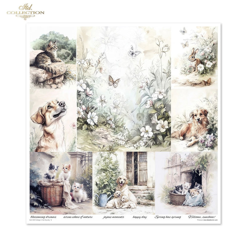 ITD Collection - Cottage in the Country Scrapbooking Papers