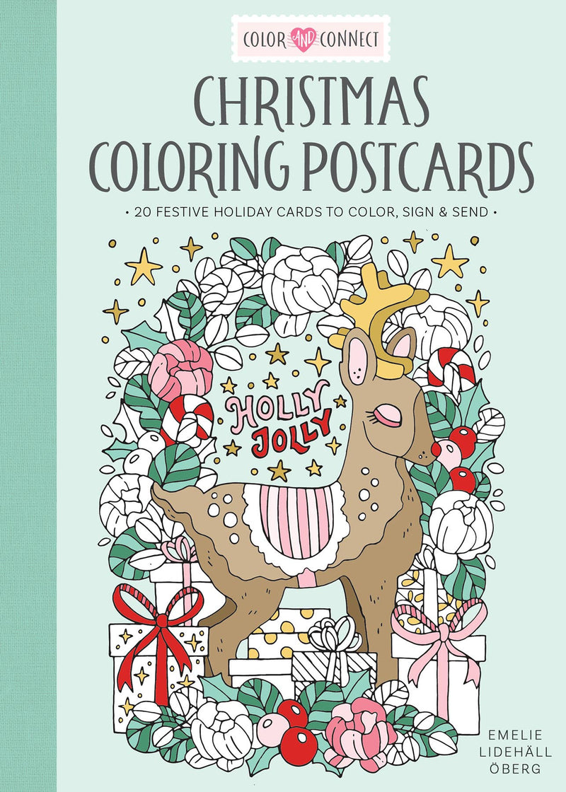 Emelie Lidehäll Öberg - Christmas Coloring Postcards