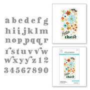 Be Bold Lowercase Alphabet And Numbers Etched Dies From The Be Bold Collection - Root & Company