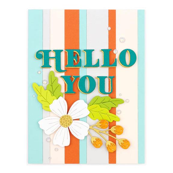 Be Bold Uppercase Alphabet Etched Dies From The Be Bold Collection - Root & Company