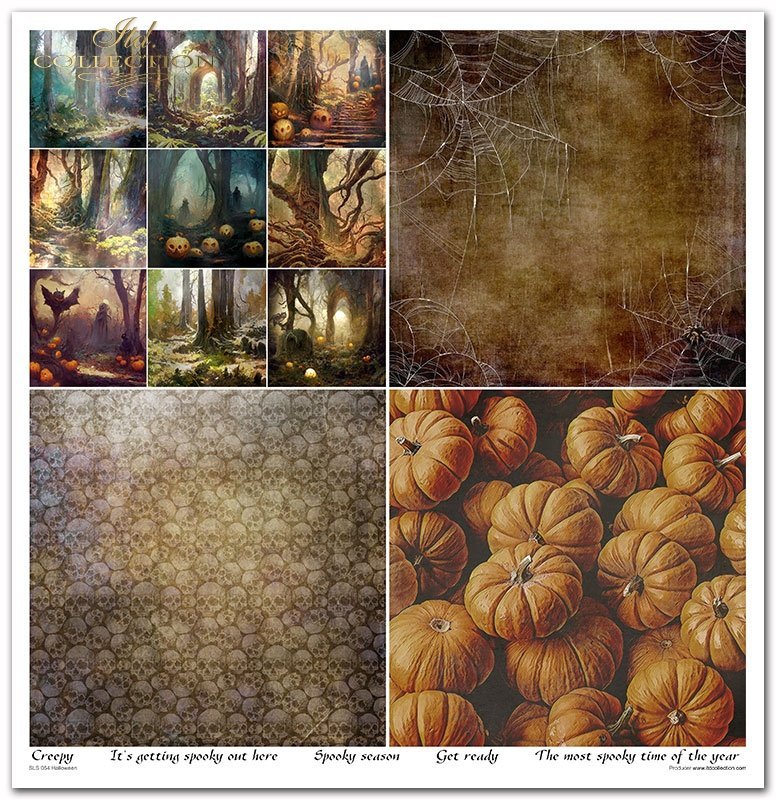 ITD Collection - Halloween Scrapbooking Papers
