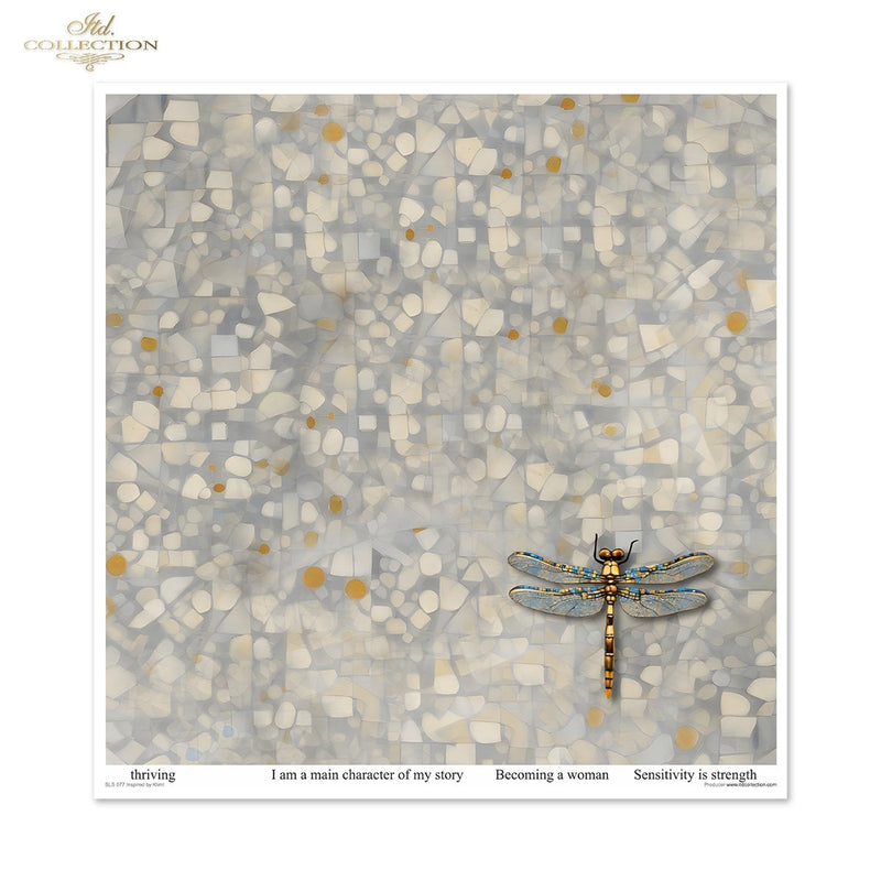 ITD Collection - Inspired by Klimt Scrapbooking Papers