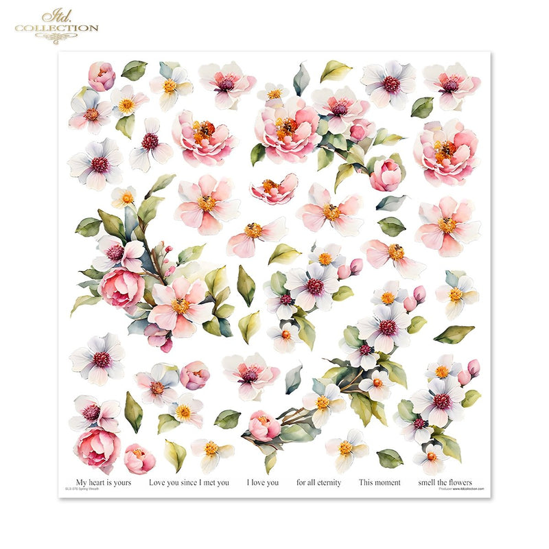 ITD Collection - Spring Wreath Scrapbooking Papers