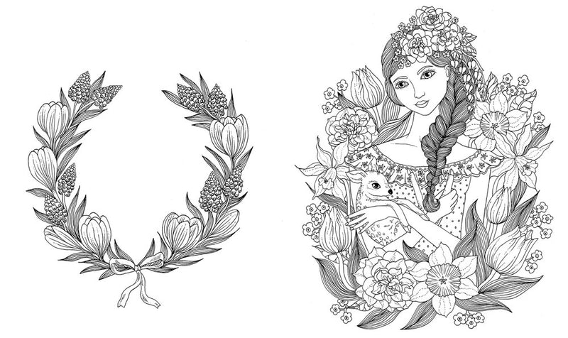 Maria Trolle - Botanicum Coloring Book