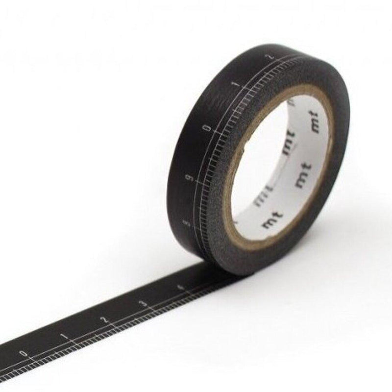 Black Ruler Washi Tape - Root & Company