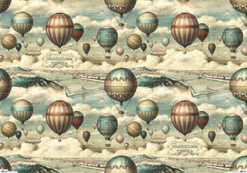 Bomo Art Paper - Wrapping Paper - Balloons - Root & Company