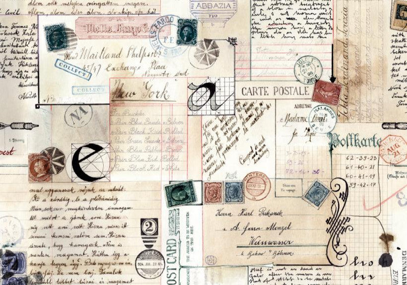 Bomo Art Paper - Wrapping Paper - Hand Script - Root & Company