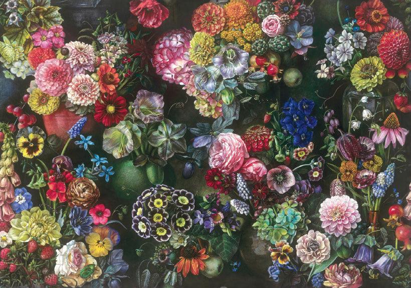 Bomo Art - Wrapping Paper - Still Life with Dahlias — Root & Company