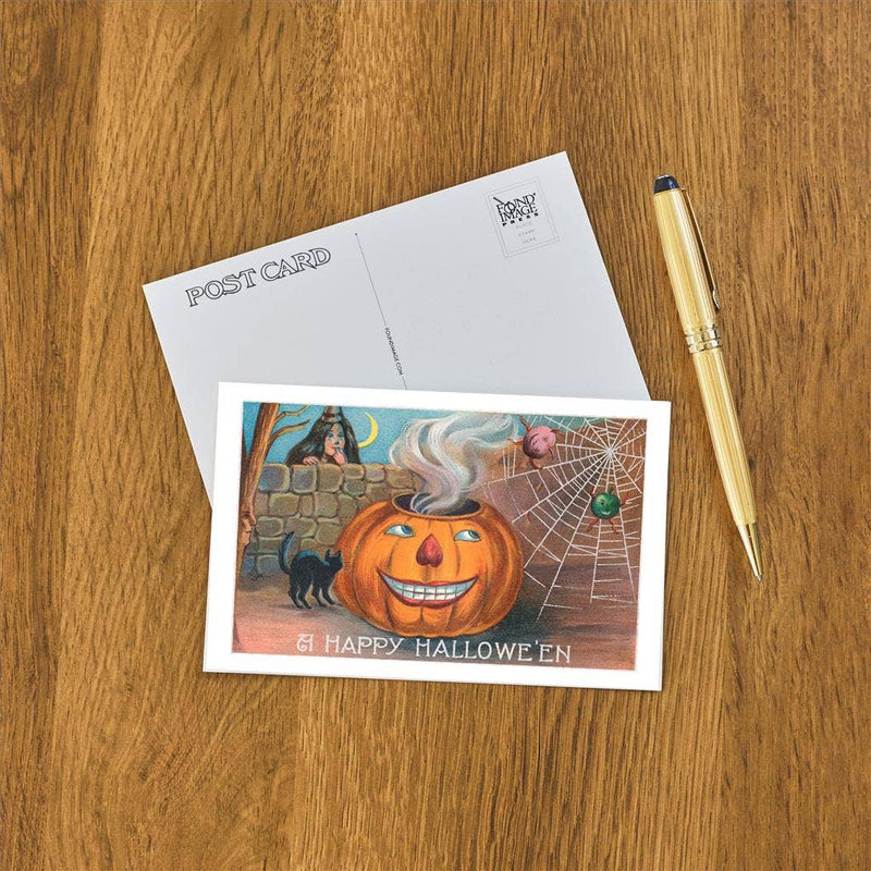 Found Image Press - Postcard - A Happy Halloween