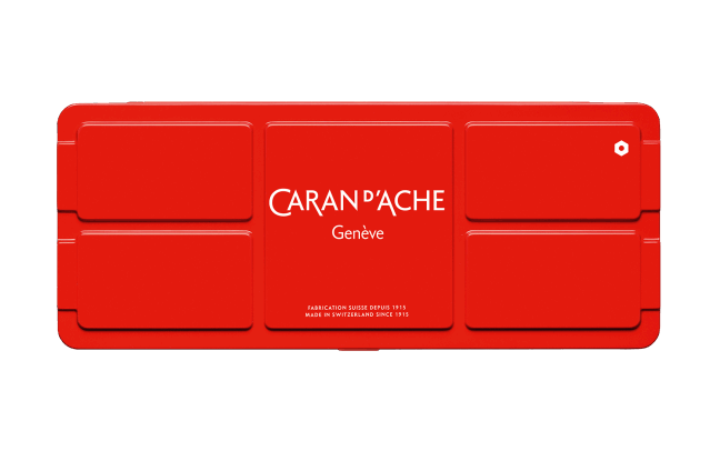 Caran d'Ache - Box of 15 Color Paint Tablets Gouache Studio
