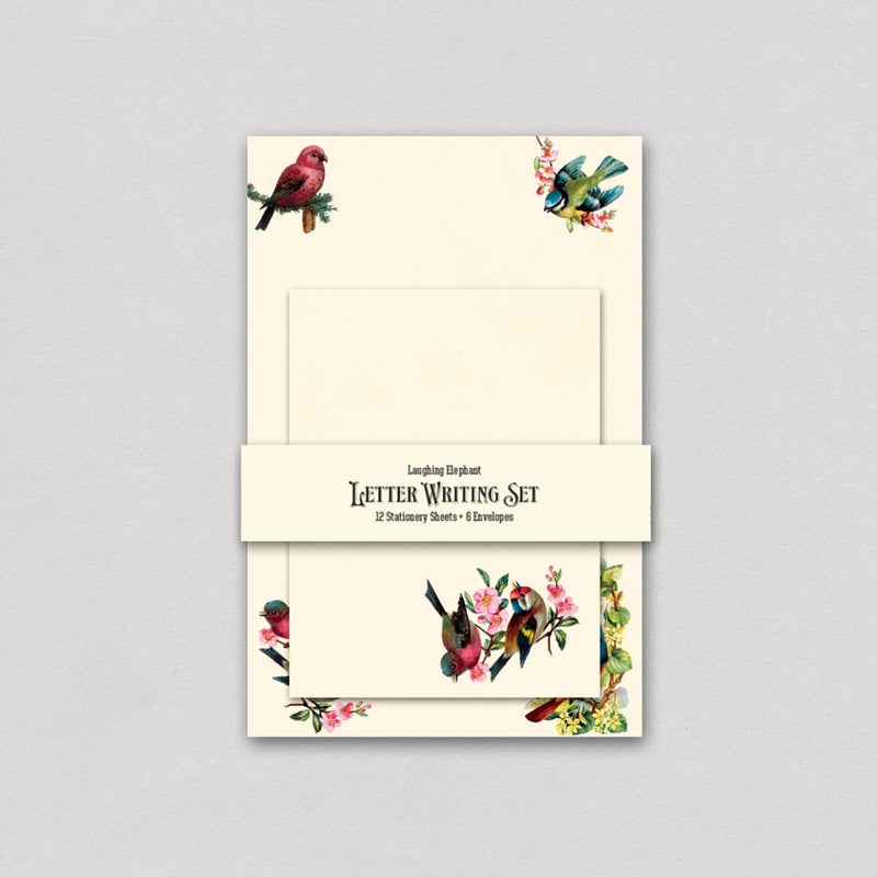 Laughing Elephant - Letter Writing Set - Birds
