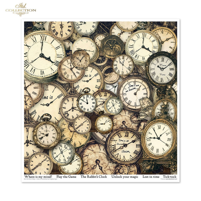 ITD Collection - Alice's Magic Vol.2  Scrapbooking Papers