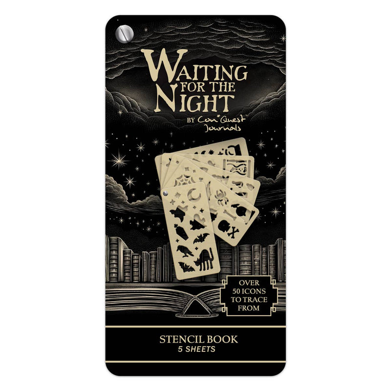 Conquest Journals - Waiting for the Night Stencil Book