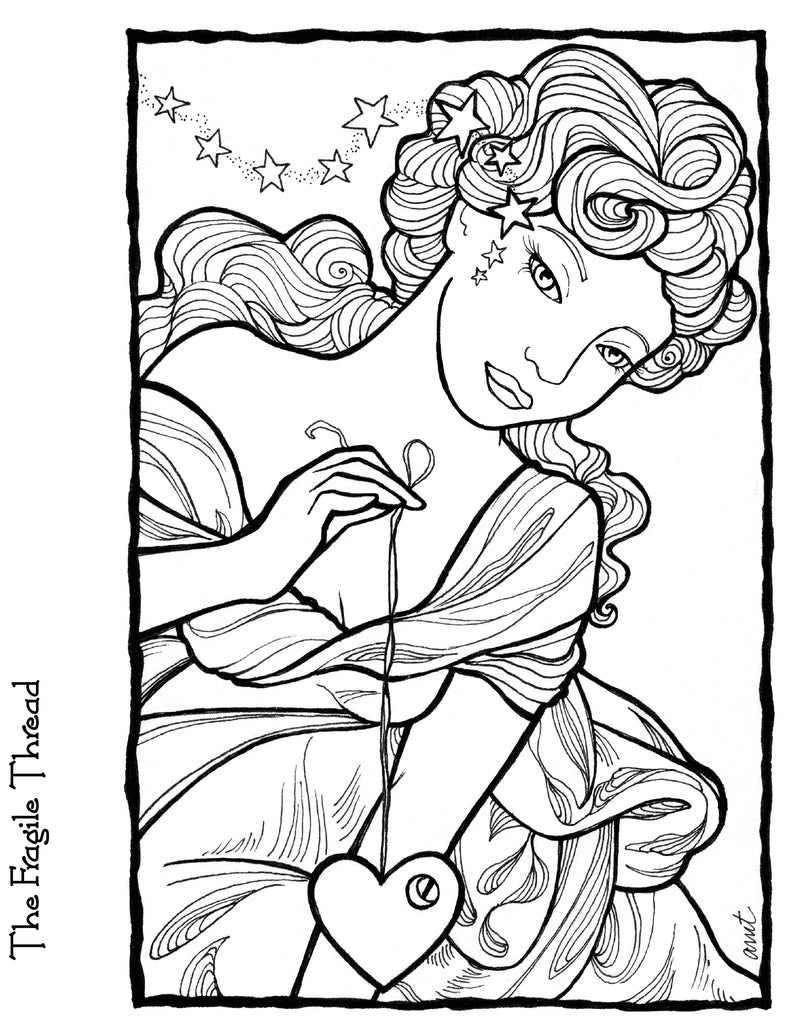 Adrienne Trafford - The Journey Coloring Book