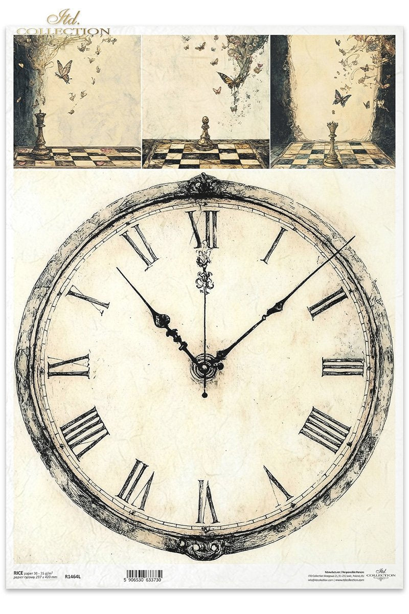 ITD Collection - Alice in Wonderland - R1464L - A3 Rice Paper