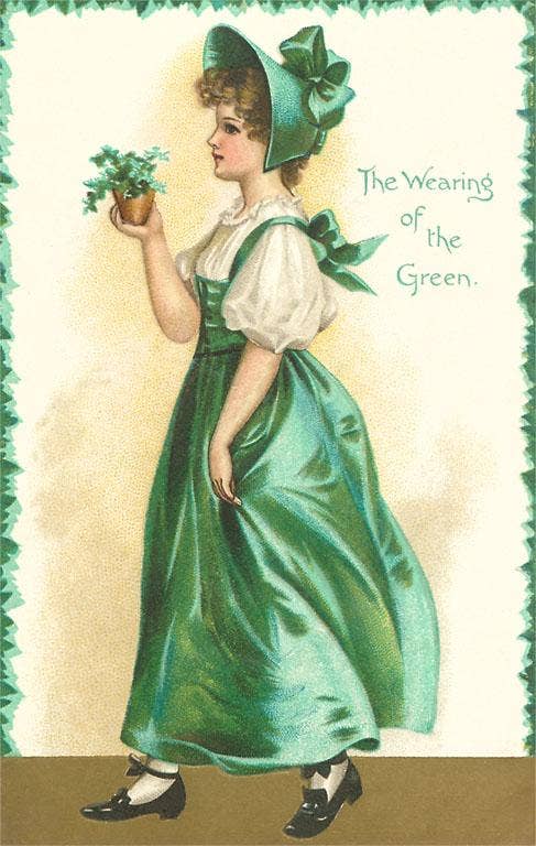 Found Image Press - Postcard - St. Patrick's Day