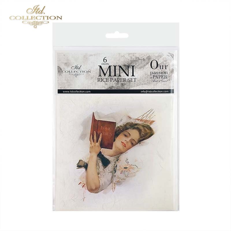 ITD Collection - Rice Paper Set Mini - Vintage Women's Passion