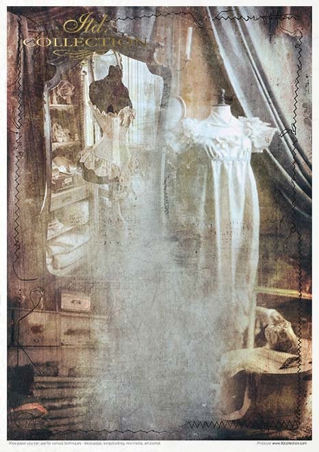 ITD Collection - Old Diary Ephemeral Moments - Rice Paper Set