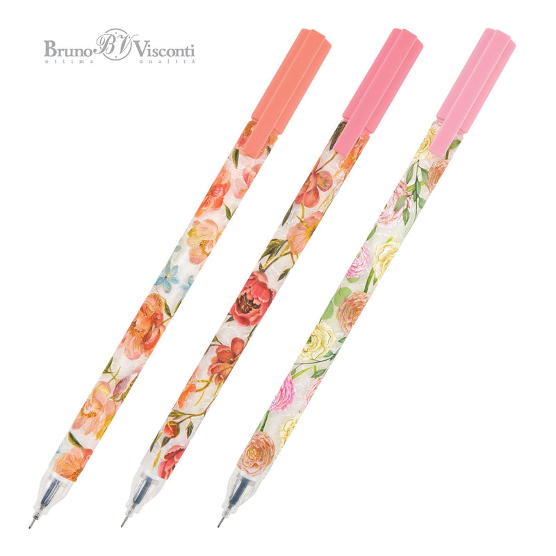 BV by Bruno Visconti - UniWrite Gel Pens - Flora