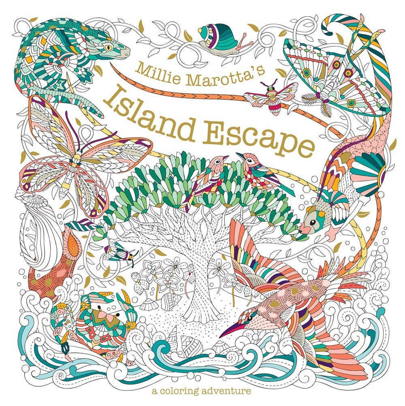 Millie Marotta - Island Escape Coloring Book