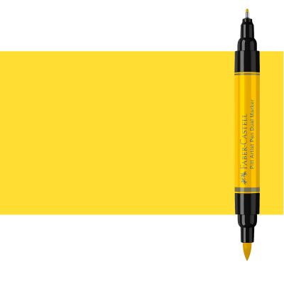 Faber-Castell - Pitt Artist Dual Marker - 107 Cadmium Yellow