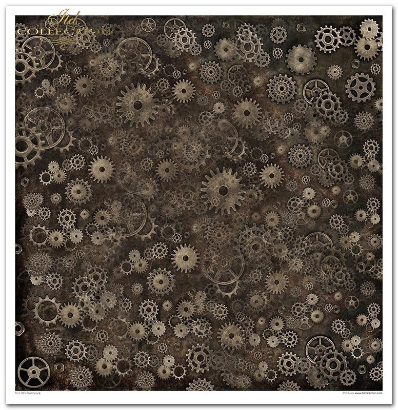 ITD Collection - Steampunk Scrapbooking Papers
