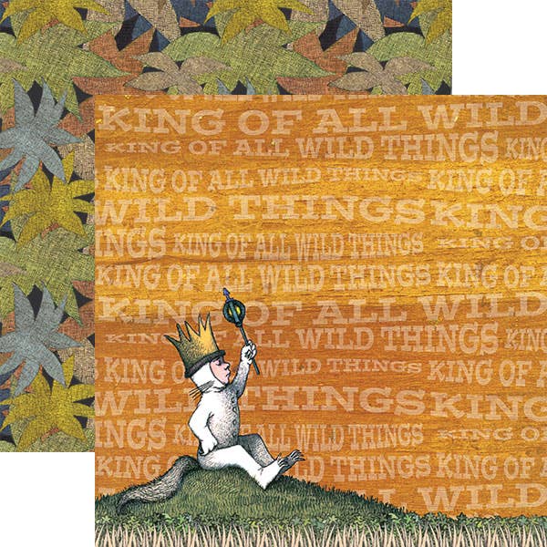 Paper House Productions - Where the Wild Things Are-Max 12x12 Double Sided Paper