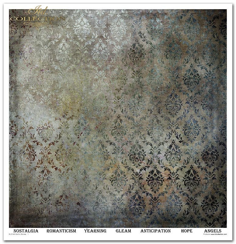 ITD Collection - Gothic Stories 2 Scrapbooking Papers