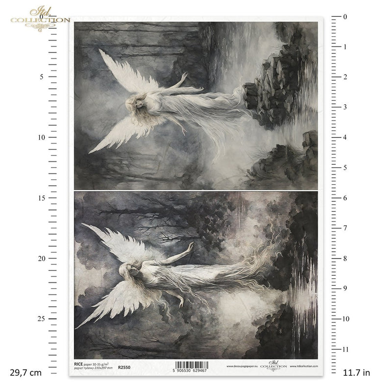 ITD Collection - Angels - Rice Paper