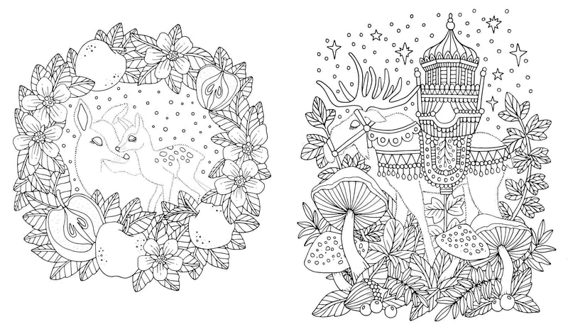 Emelie Lidehäll Öberg - Fairy Tales & Folklore Coloring Book