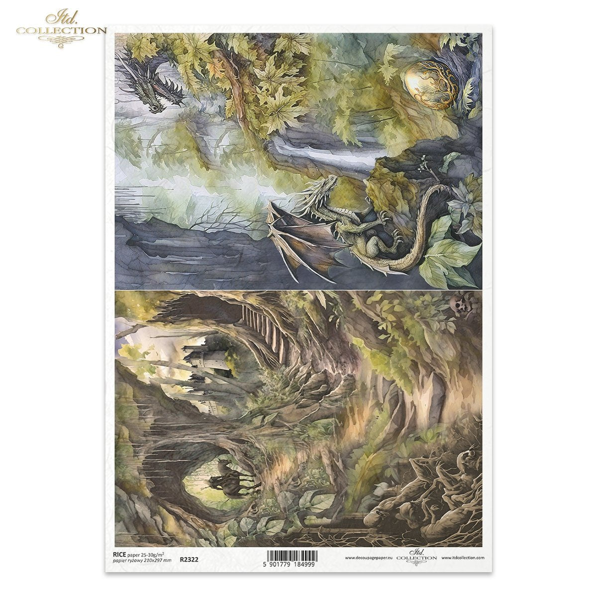 ITD Collection - Dragon Lair - Rice Paper โ Root & Company