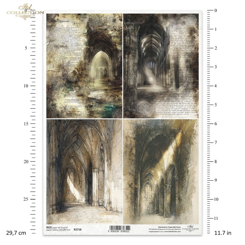 ITD Collection - Light & Shadow - Rice Paper - R2718