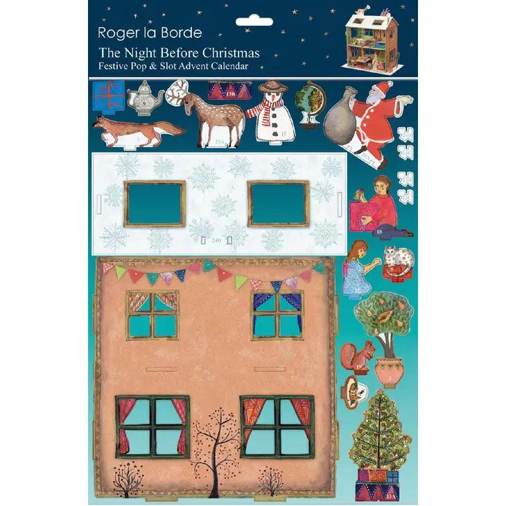 Christmas Pop & Slot Advent Calendar Large - Root & Company