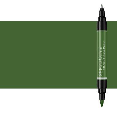 Faber-Castell - Pitt Artist Dual Marker - 174 Chrome Green Opaque