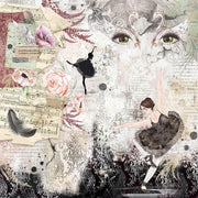 Ciao Bella Cygne Noir Paper Pad 12x12 12/Pkg - Root & Company