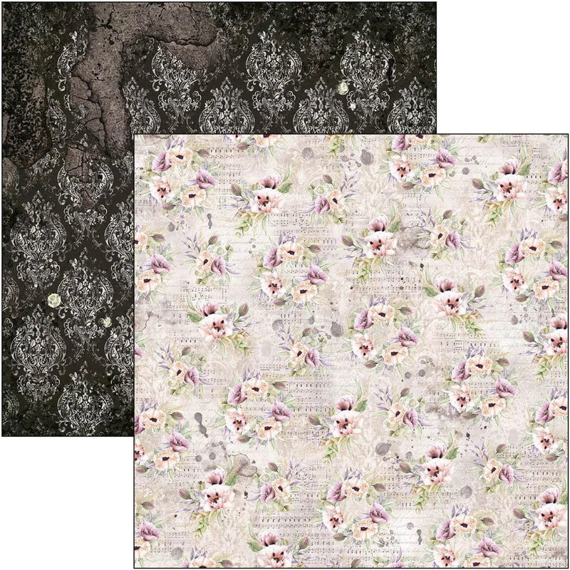 Ciao Bella Cygne Noir Paper Pad 12x12 12/Pkg - Root & Company