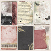 Ciao Bella Cygne Noir Paper Pad 12x12 12/Pkg - Root & Company