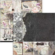 Ciao Bella Cygne Noir Paper Pad 12x12 12/Pkg - Root & Company