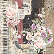 Ciao Bella Cygne Noir Paper Pad 12x12 12/Pkg - Root & Company