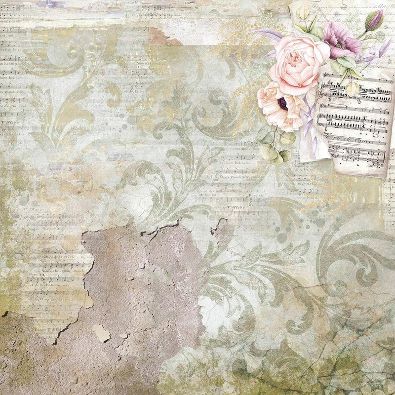 Ciao Bella Cygne Noir Paper Pad 12x12 12/Pkg - Root & Company