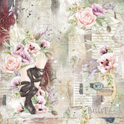 Ciao Bella Cygne Noir Paper Pad 12x12 12/Pkg - Root & Company