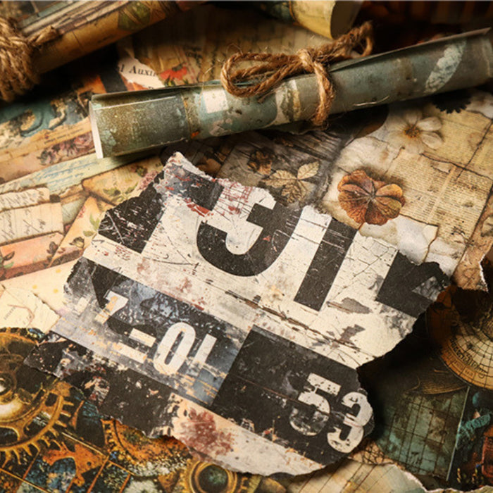 Retro Collage Collection Paper