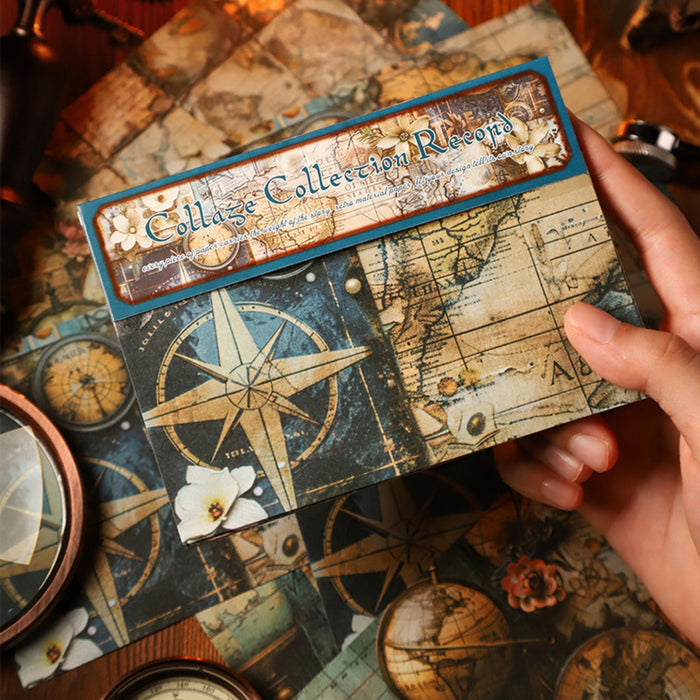 Retro Collage Collection Paper