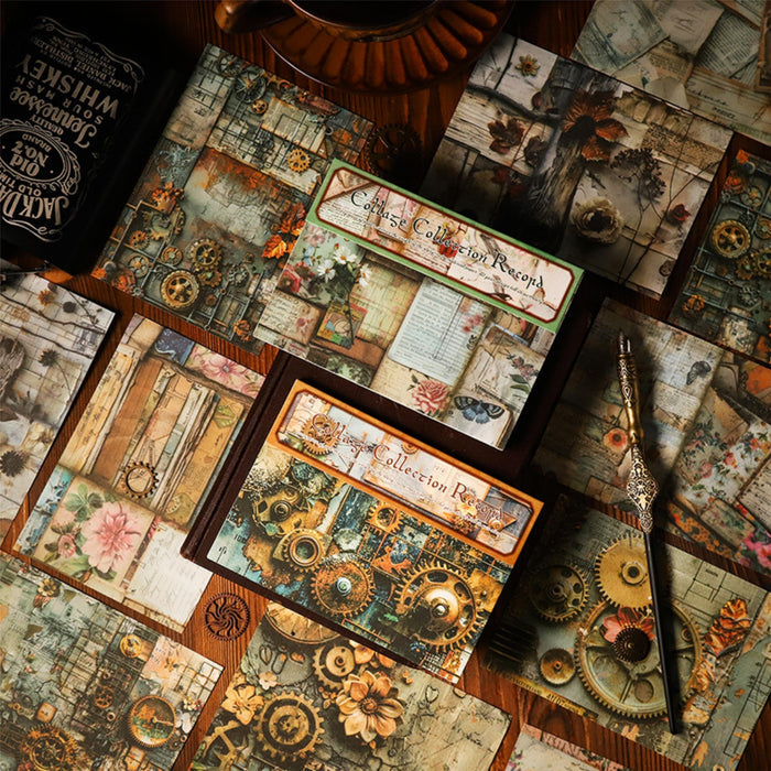 Retro Collage Collection Paper