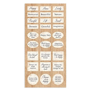 Collectables 10 Sheet 6x12 - Create Happiness Welcome Home - Root & Company