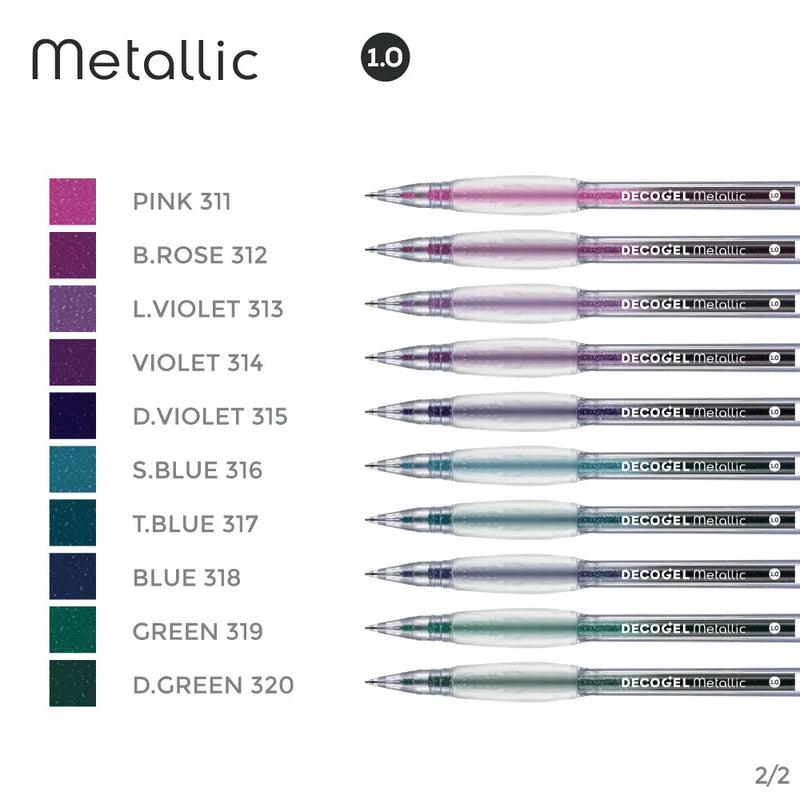 Karin - Deco Gel 1.0 Cosmic Full 50pc Set + 10 Free Refills