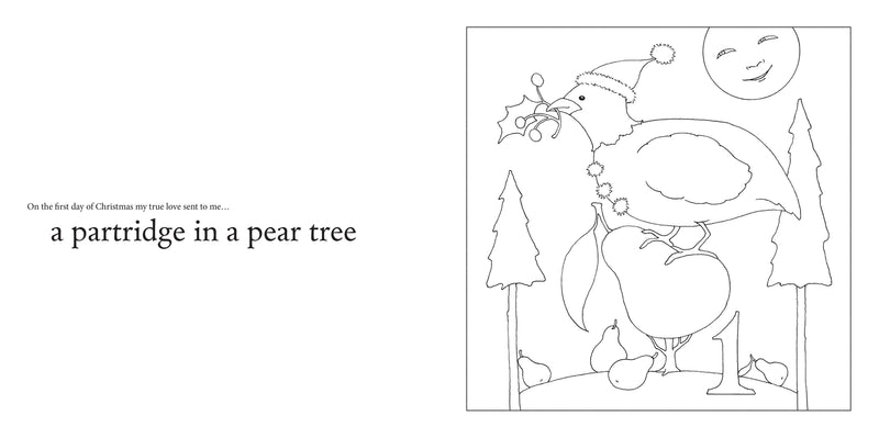 Mary Engelbreit Studios - Twelve Days of Christmas Coloring Book